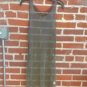 Black Mesh Dress